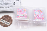 Aikatsu! Goods Collection 2: Great Ichigo Starmiya Festival [11.C Prize: Card charm (Sugar Ribbon Coord & Sugar Light Coord)]