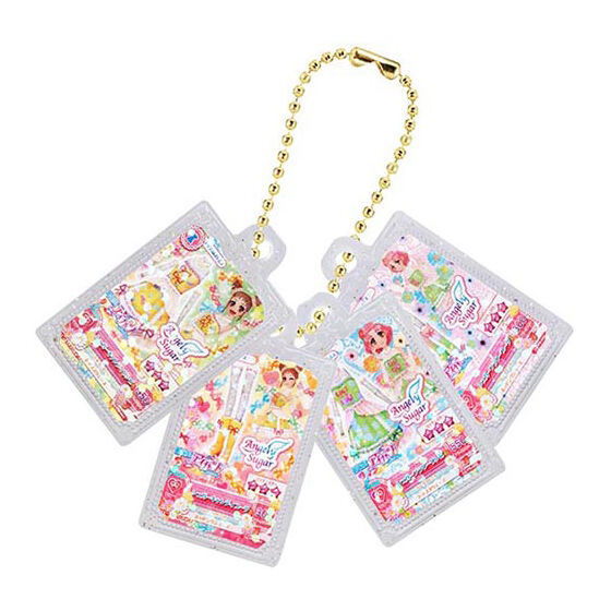 Aikatsu! Goods Collection 2: Great Ichigo Starmiya Festival [13.C Prize: Card charm (Sugar Candy Coord & Sugar Flower Coord)]