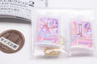 Aikatsu! Goods Collection 2: Great Ichigo Starmiya Festival [15.C Prize: Card charm (Sugar Moon Coord & Starlight School Uniform Coord)]