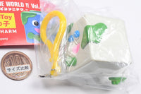 HELLO IN THE WORLD!! Vol.4 Leeeee Toy / Earth's Child Mascot Charm [4.Pixel Earthly (b) Luminous version]