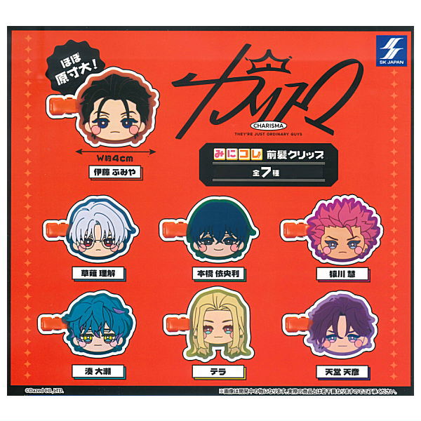 Charisma Mini Colle! Bangs Clip [All 7 type set(Full Complete)]