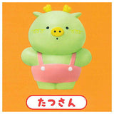 Soreyuke! Chibicoro club sofubi mascot [5.Tatsu San]