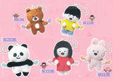 Sakamoto Konomi Hiji Gardening Plush Mascot [All 5 type set(Full Complete)]