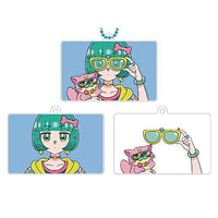 mog Kirakira Omeme-chan Acrylic Keychain Part.3 [4.Rui-chan sunglasses]