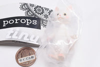 porops tiny doll (Capsule version) [1.White Cat (yellow eyes)]