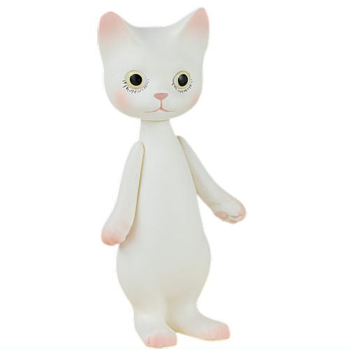 porops tiny doll (Capsule version) [1.White Cat (yellow eyes)]