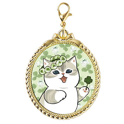 mofusand Metal Frame Charm [2.Clover]