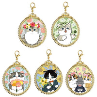 mofusand Metal Frame Charm [All 5 type set(Full Complete)]