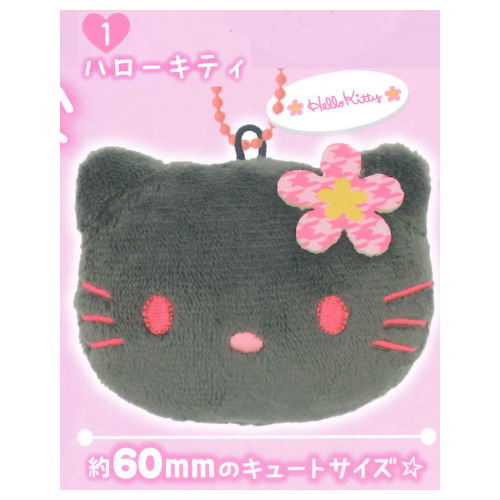 Sanrio Characters Rinrin Bell Plush Kaohana Design [1.Hello Kitty]