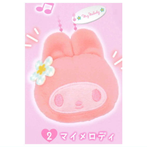 Sanrio Characters Rinrin Bell Plush Kaohana Design [2.My Melody]