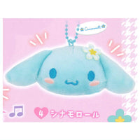 Sanrio Characters Rinrin Bell Plush Kaohana Design [4.Cinnamoroll]