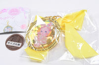 Matsushita Pink Kirameki Ribbon Metal Charm Collection [2.Rabbit Whip]