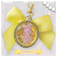 Matsushita Pink Kirameki Ribbon Metal Charm Collection [2.Rabbit Whip]