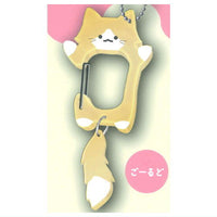 Shippofurifuri Nyanko Carabiner Part.2 [1.Gold]