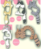 Shippofurifuri Nyanko Carabiner Part.2 [All 5 type set(Full Complete)]