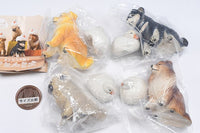 Akane Wood Carving Duck and Dog [All 4 type set(Full Complete)]