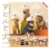 Akane Wood Carving Duck and Dog [All 4 type set(Full Complete)]