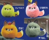 Chokonto Kitsune fuwafuwa pon [All 4 type set (Full Complete)]
