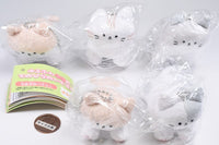 Yurufuwaneko tenohira stuffed toy [All 5 type set(Full Complete)]