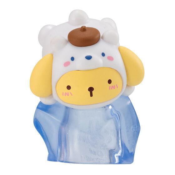 Sanrio Characters Tsururin Antarctic Figure [3.Pompompurin]