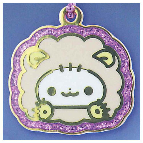 Pomeranian Mochi Constellation Metal Charm [5.Leo]