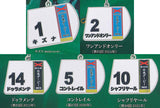Super Thoroughbred Series Bib Metal Keychain vol.3 [All 5 type set(Full Complete)]