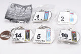 Super Thoroughbred Series Bib Metal Keychain vol.3 [All 5 type set(Full Complete)]