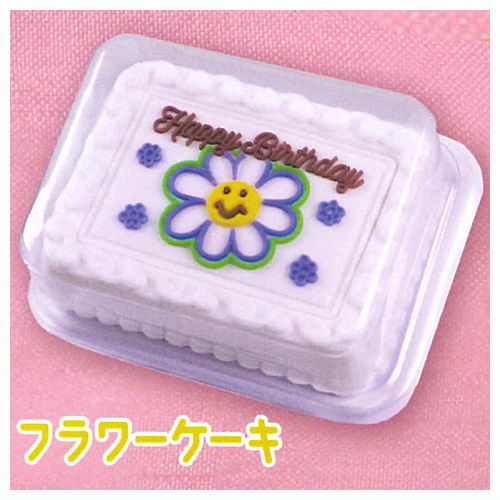 Miniature half sheet cake Part.2 [2.Flower cake]