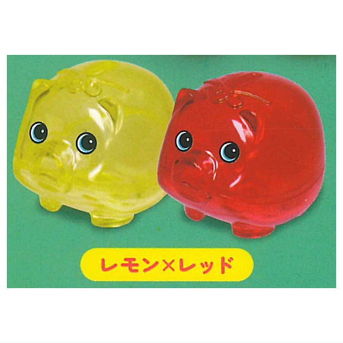 Skeleton Piggy bank mascot Part.2 [1.Lemon x Red]