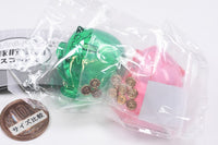 Skeleton Piggy bank mascot Part.2 [3.Green x Pink Lame]