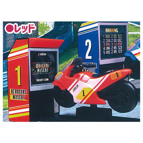 Bike Game Mascot '80s Racers [1.Red]
