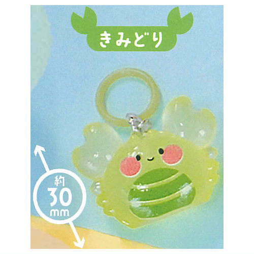 Kani Kani Crab Clear Mejirushi Charm [2.Light green]
