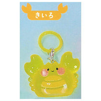 Kani Kani Crab Clear Mejirushi Charm [3.Yellow]