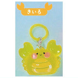 Kani Kani Crab Clear Mejirushi Charm [3.Yellow]