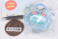 Kani Kani Crab Clear Mejirushi Charm [7.Sky blue]