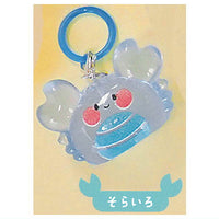 Kani Kani Crab Clear Mejirushi Charm [7.Sky blue]