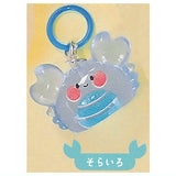 Kani Kani Crab Clear Mejirushi Charm [7.Sky blue]