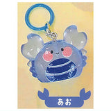 Kani Kani Crab Clear Mejirushi Charm [8.Blue]