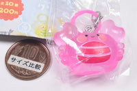 Kani Kani Crab Clear Mejirushi Charm [10.Pink]