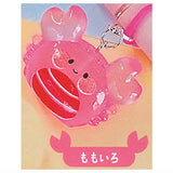 Kani Kani Crab Clear Mejirushi Charm [10.Pink]
