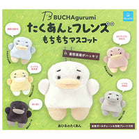 BUCHAgurumi Takuan and Friends Mochimochi Mascot [All 6 type set(Full Complete)]