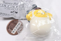 Sanrio Characters Funyufunyu Mascot Narikiri Oyster [3.Pompompurin]
