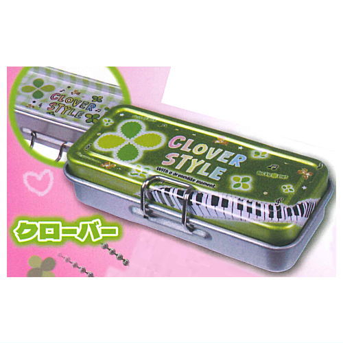 Tin Pencil Case Mascot of Those Days [2.Clover]