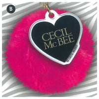 CECIL McBEE Pompom Fur Keychain [2.B]
