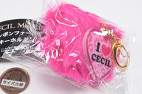 CECIL McBEE Pompom Fur Keychain [5.E]