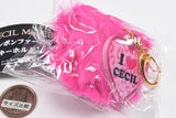 CECIL McBEE Pompom Fur Keychain [5.E]