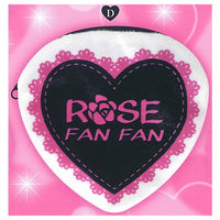 ROSE FAN FAN Die-cut Pouch [4.D]
