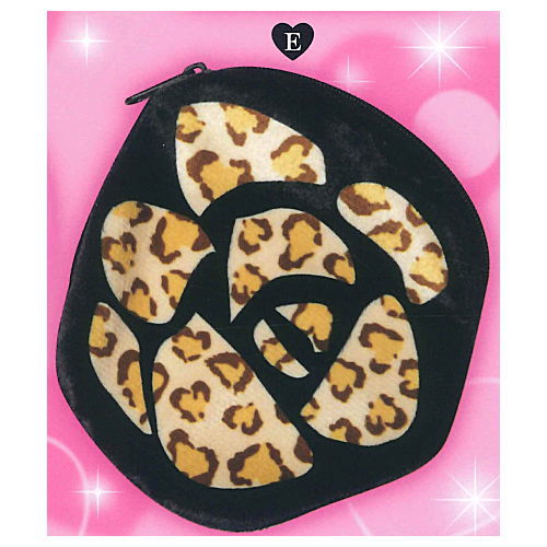 ROSE FAN FAN Die-cut Pouch [5.E]