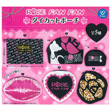 ROSE FAN FAN Die-cut Pouch [All 5 type set(Full Complete)]