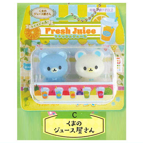 Toyspi no mori! Petit Petit Animo mascot Cute Shop [3.Bear Juice Shop]